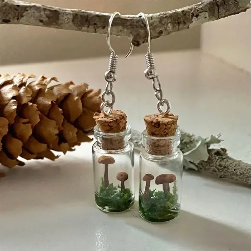 Серьги из настоящих грибов, ба – обзор и цена Preserved Moss Sheet