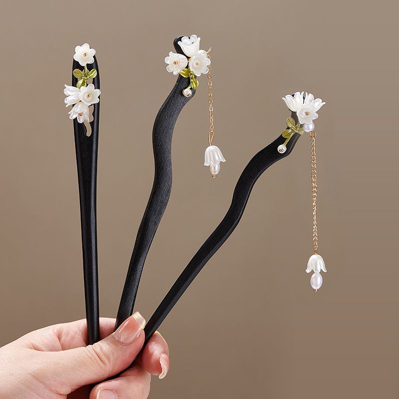 Деревянная заколка для волос с – обзор и цена Supply Florist
